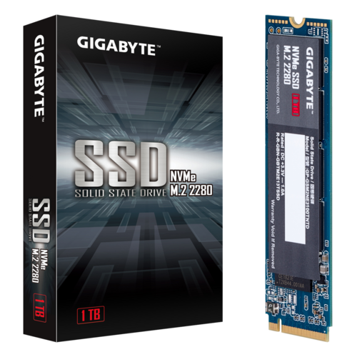 حافظه SSD اینترنال گیگابایت مدل 2280 ظرفیت 1 ترابایت