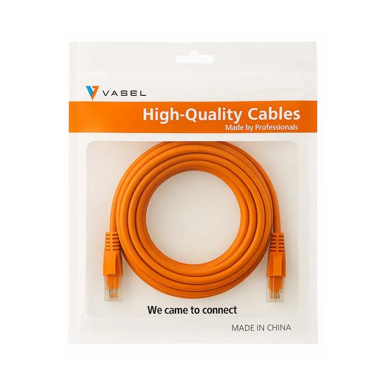 پچ کورد شبکه Cat6 UTP واصل VASEL طول 15 متر (کپی) - تصویر 2