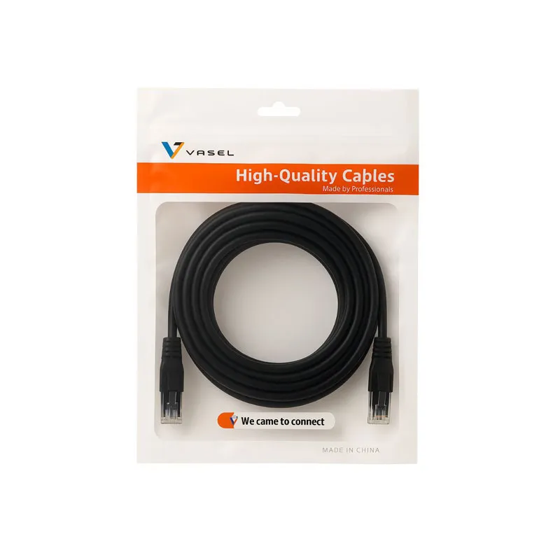پچ کورد شبکه Cat6 UTP واصل VASEL طول 3 متر - تصویر 2