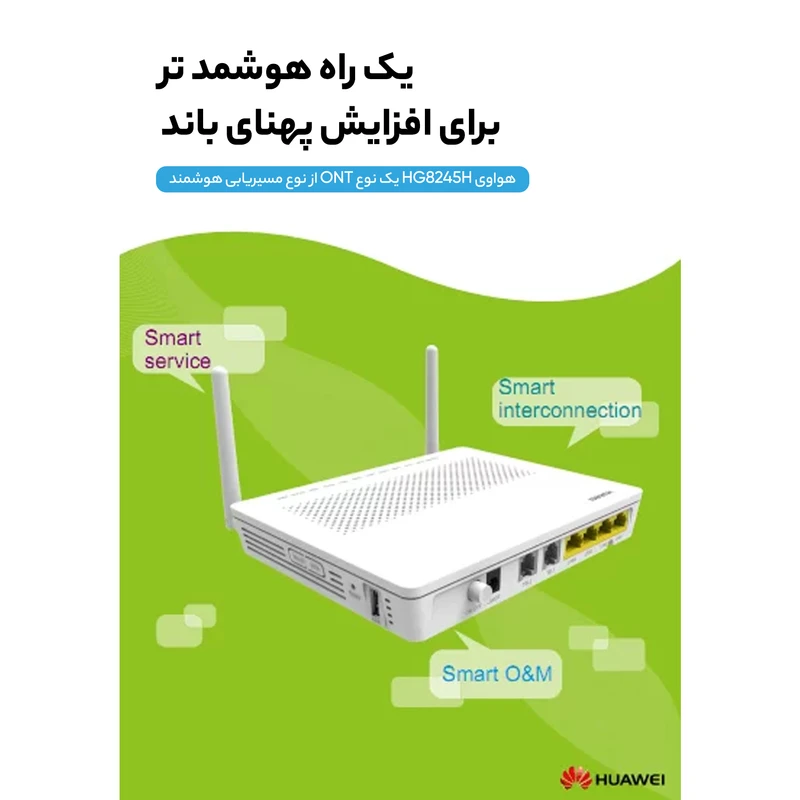مودم فیبر نوری GPON هوآوی مدل HG8245H