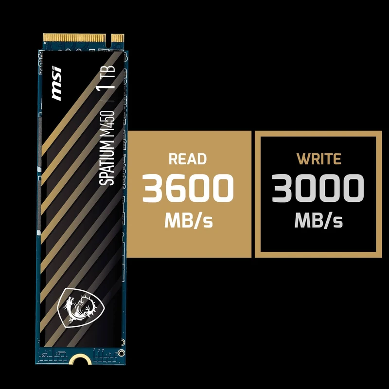 اس اس دی ام اس آی SPATIUM M450 ظرفیت 1 ترابایت - تصویر 3