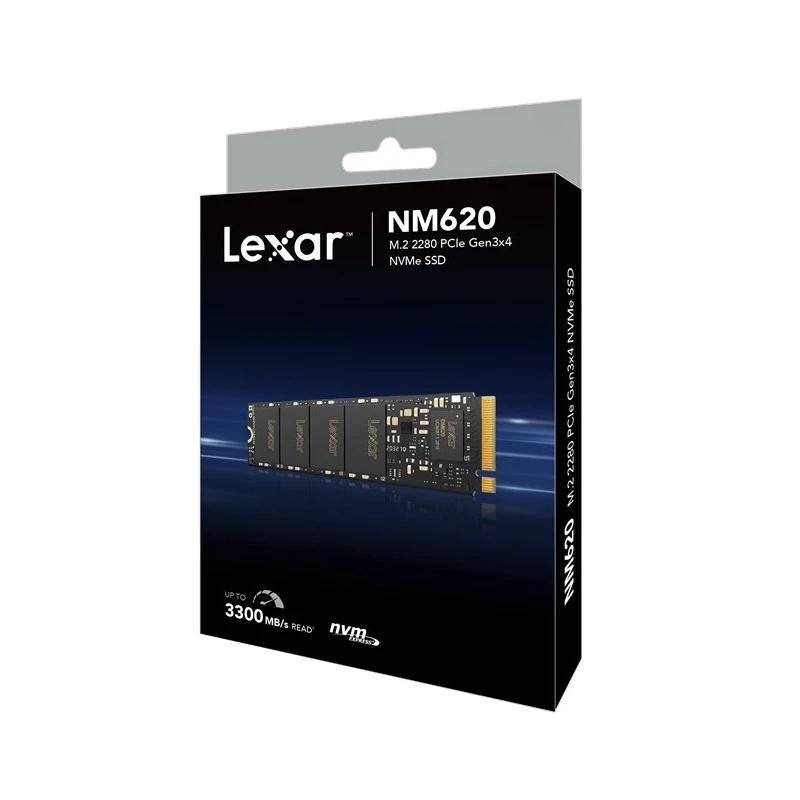 اس اس دی اینترنال PCIe Gen3 x4 لکسار NM620 ظرفیت 256 گیگابایت - تصویر 2