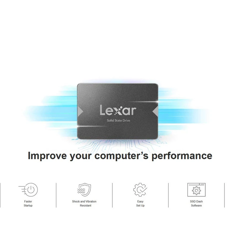 اس اس دی اینترنال لکسار Lexar NS100 ظرفیت 128 گیگابایت