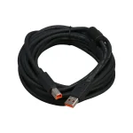 کابل پرینتر USB واصل (Vasel) طول ۱.۵ متر - شیلددار با انتقال داده سریع