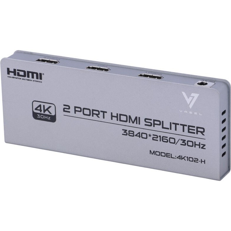 اسپلیتر ۱ به ۲ HDMI واصل (VASEL) مدل VSL-4K-102H | پشتیبانی از 4K - تصویر 4