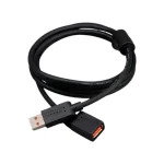 کابل افزایش طول USB واصل (Vasel) طول ۱.۵ متر - شیلددار ضد نویز
