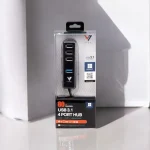 هاب ۴ پورت USB 3.1 واصل (VASEL) مدل VSL-HU380 | بدنه آلومینیومی و سریع - تصویر 3