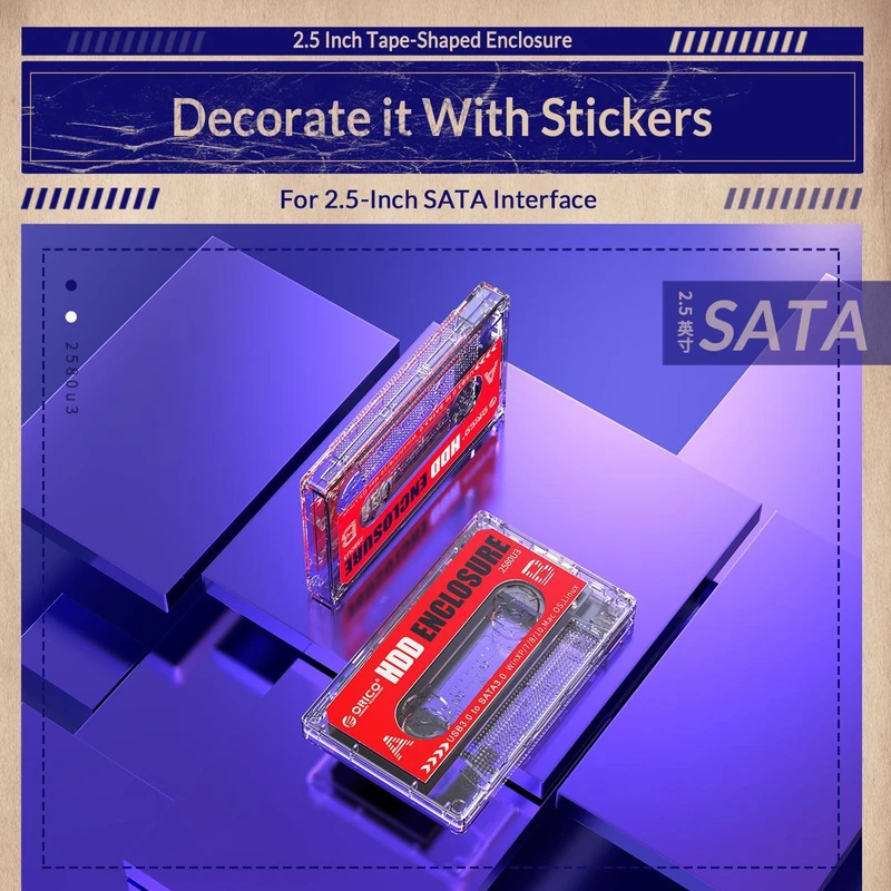 قاب SSD و هارد 2.5 اینچ اوریکو مدل 2580U3 - تصویر 4