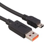 کابل USB به Mini USB واصل (Vasel) طول ۱.۵ متر - شیلددار