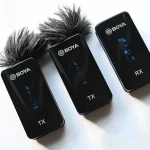 یکروفن یقه‌ای بی‌سیم بویا BY-XM6-S2 Mini دو فرستنده - تصویر 7