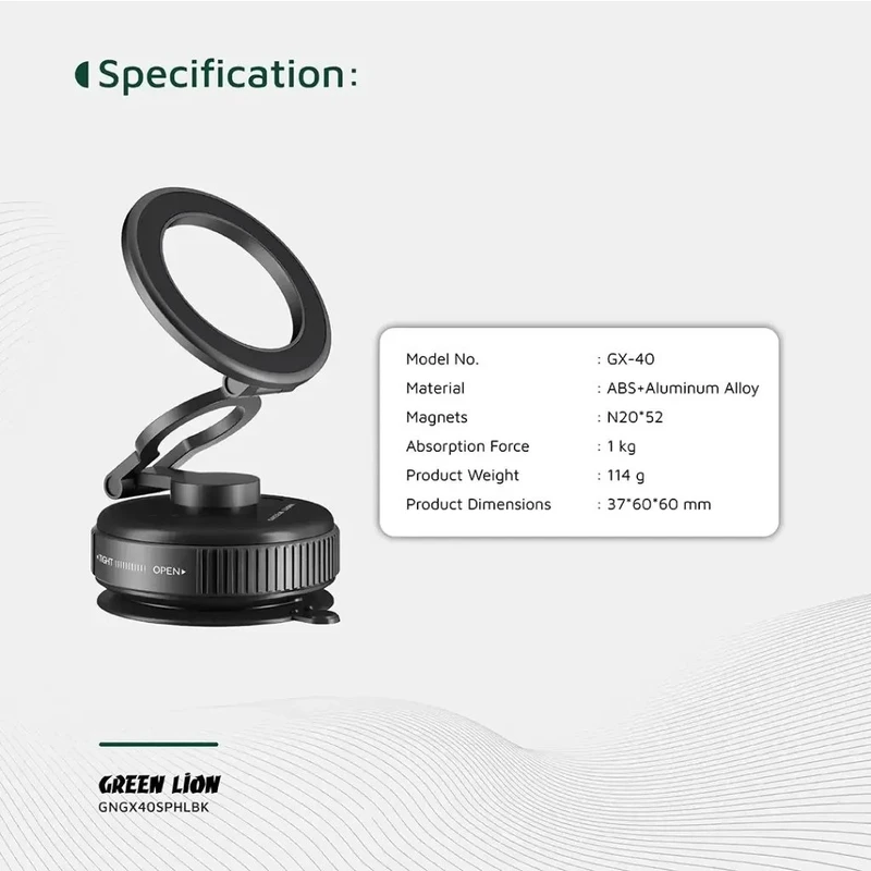نگهدارنده گوشی موبایل گرین لاین مدل GX-40 - تصویر 6