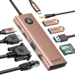 هاب ۱۰ پورت USB-C اوریکو مدل PW11-10P - تصویر 5