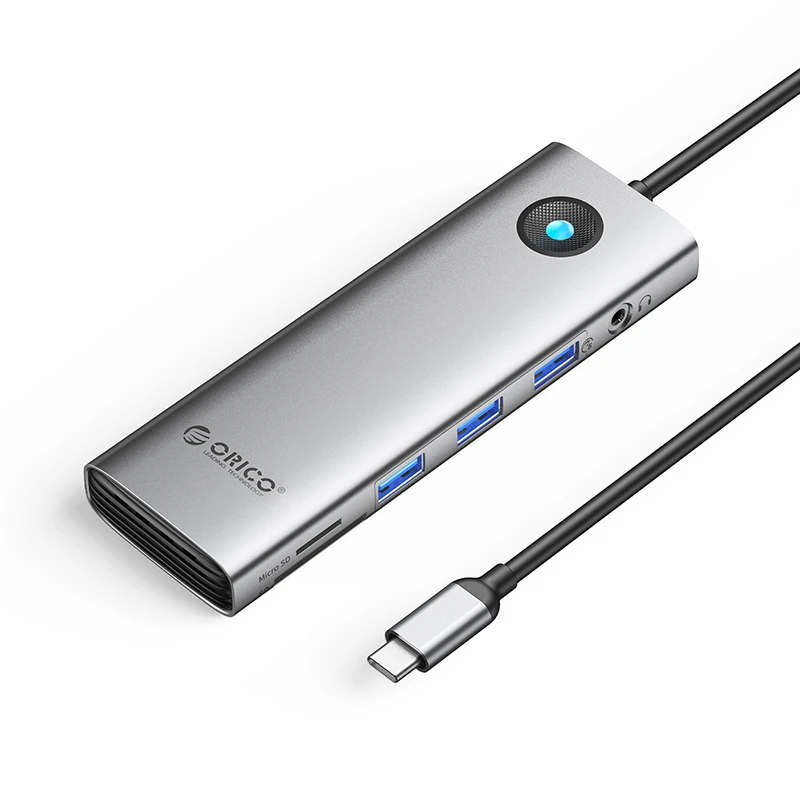 هاب ۱۰ پورت USB-C اوریکو مدل PW11-10P - تصویر 6