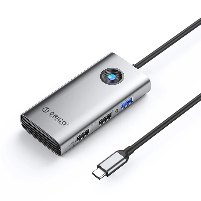 هاب 5 پورت USB-C اوریکو ORICO PW11-5P با خروجی HDMI 4K