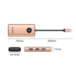 هاب ۱۰ پورت USB-C اوریکو مدل PW11-10P - تصویر 2