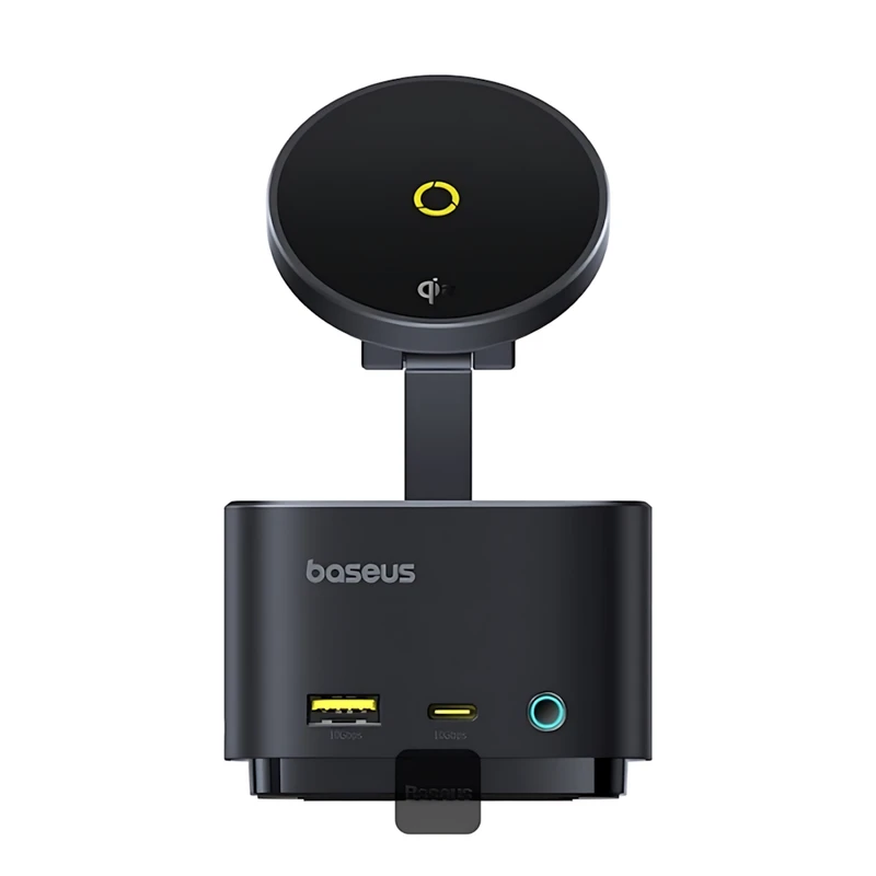 هاب 7 پورت USB-C و شارژر بی سیم بیسوس مدل BS-OH122 - تصویر 10