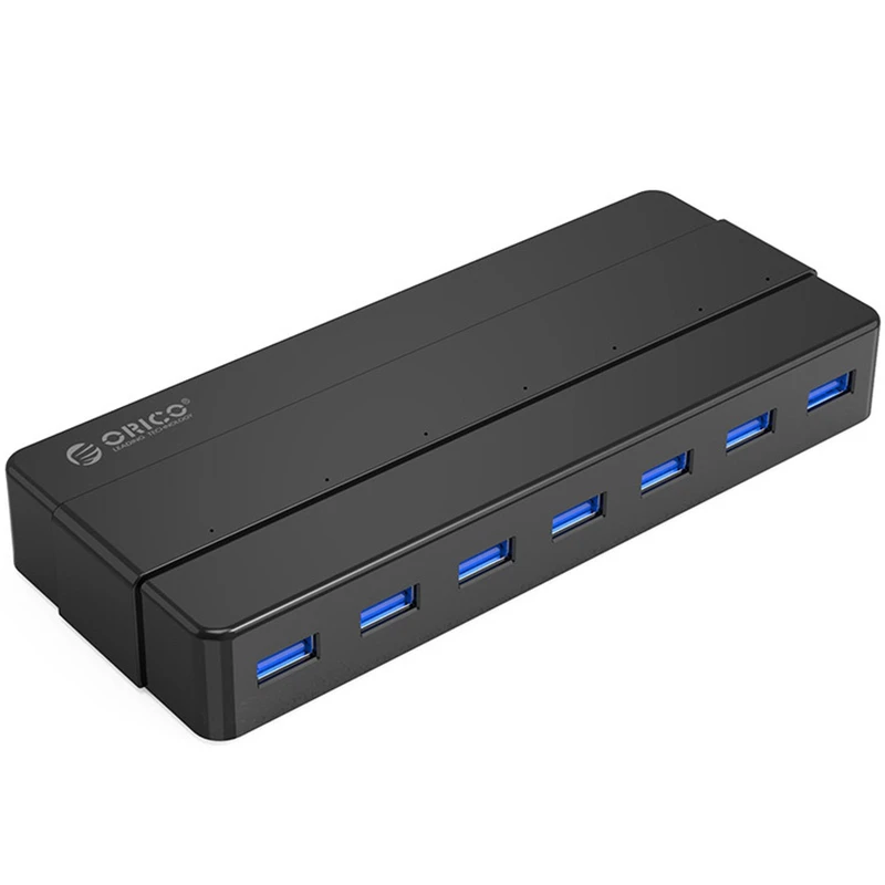 هاب USB 3.0 اوریکو مدل H7928-U3-V1، دارای 7 پورت 3.0 USB