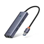 هاب 7 پورت USB-C و شارژر بی سیم بیسوس مدل BS-OH122 (کپی)