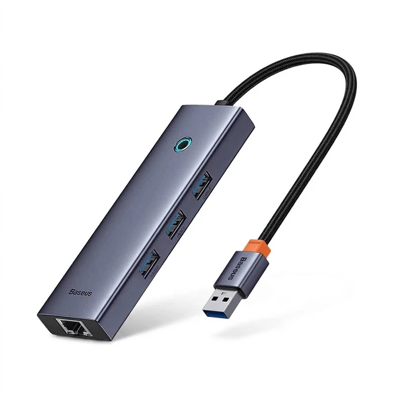 هاب 7 پورت USB-C و شارژر بی سیم بیسوس مدل BS-OH122 (کپی)