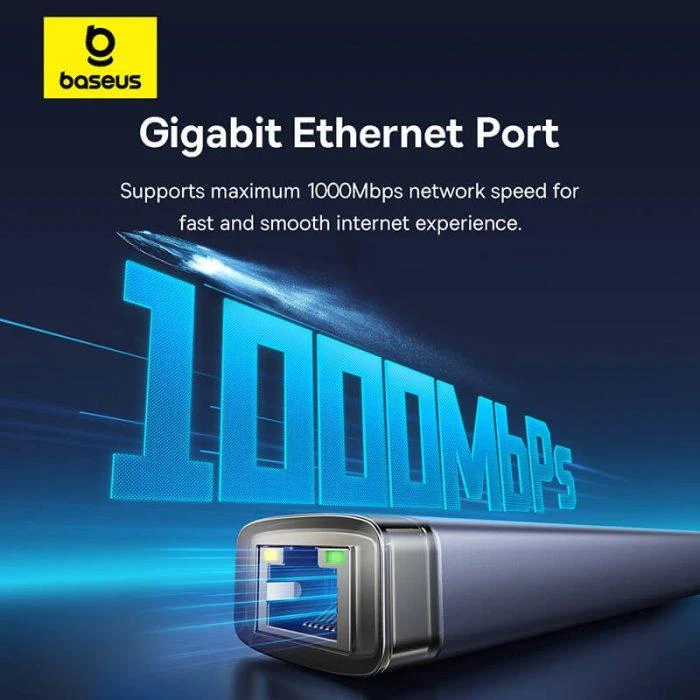 هاب 7 پورت USB-C و شارژر بی سیم بیسوس مدل BS-OH122 (کپی) - تصویر 7