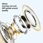 هدست بی‌سیم ریمکس مدل RB-605HB با شارژدهی 66 ساعته و بلوتوث 5.4 - تصویر 6
