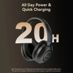 هدفون بی‌سیم ونشن مدل SoundMate S11 با بلوتوث 5.3 و درایور 40mm - تصویر 4