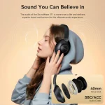 هدفون بی‌سیم ونشن مدل SoundMate S11 با بلوتوث 5.3 و درایور 40mm - تصویر 2