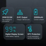 پاوربانک مک دودو مدل MC-389 ظرفیت 20000mAh توان 22.5 وات - تصویر 5