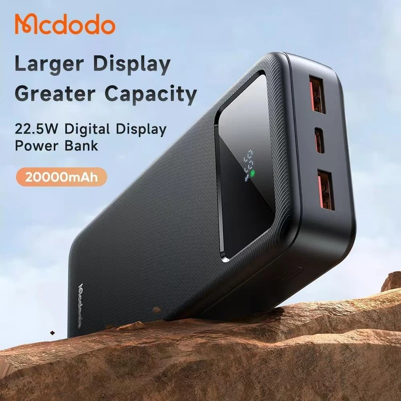 پاوربانک مک دودو مدل MC-423 توان 22.5W ظرفیت 20000mAh - تصویر 3