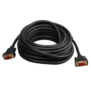 کابل VGA واصل (Vasel) طول ۱۰ متر – مجهز به نویزگیر دوبل فریت