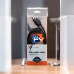 کابل افزایش طول USB واصل (Vasel) طول ۳ متر - شیلددار ضد نویز - تصویر 2