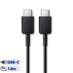 کابل تبدیل USB-C به USB-C سامسونگ مدل EP-DX310، ۱.۸ متر، ۳ آمپر