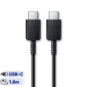 کابل تبدیل USB-C به USB-C سامسونگ مدل EP-DX310، ۱.۸ متر، ۳ آمپر