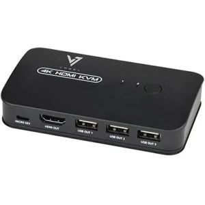 کی وی ام سوئیچ ۲ پورت HDMI واصل مدل VSL-HK201 با کیفیت 4K