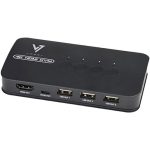 کی وی ام سوئیچ ۴ پورت HDMI وسل مدل VSL-HK401 | مدیریت ۴ سیستم